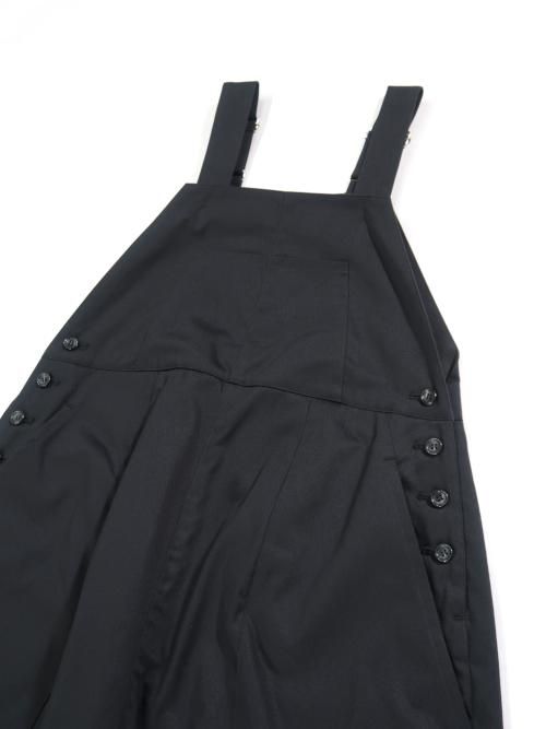 TENNE HANDCRAFTED MODERN egg overalls(ブラック) - BAZAAR by GIFT