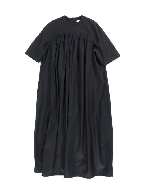 TENNE HANDCRAFTED MODERN many tuck ballon dress(ブラック) - BAZAAR 