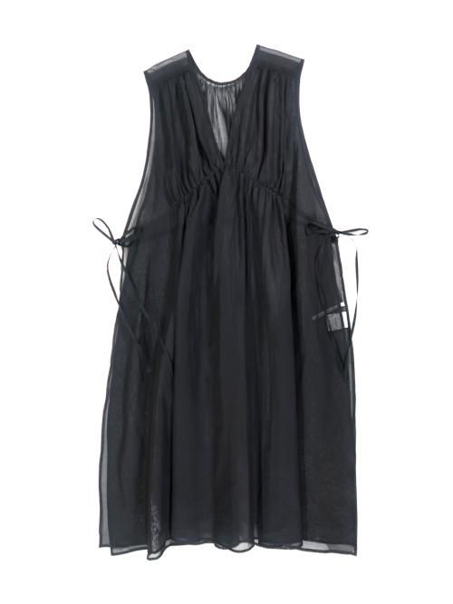 TENNE HANDCRAFTED MODERN organza 2way dress(ブラック