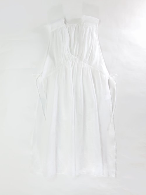 TENNE HANDCRAFTED MODERN organza 2way dress(ホワイト) - BAZAAR by GIFT/  YAECA・HERILL・Scye・NO CONTROL AIR・ゴーシュ等の通販