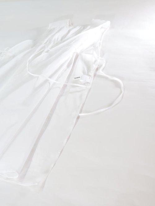TENNE HANDCRAFTED MODERN organza 2way dress(ホワイト) - BAZAAR by 