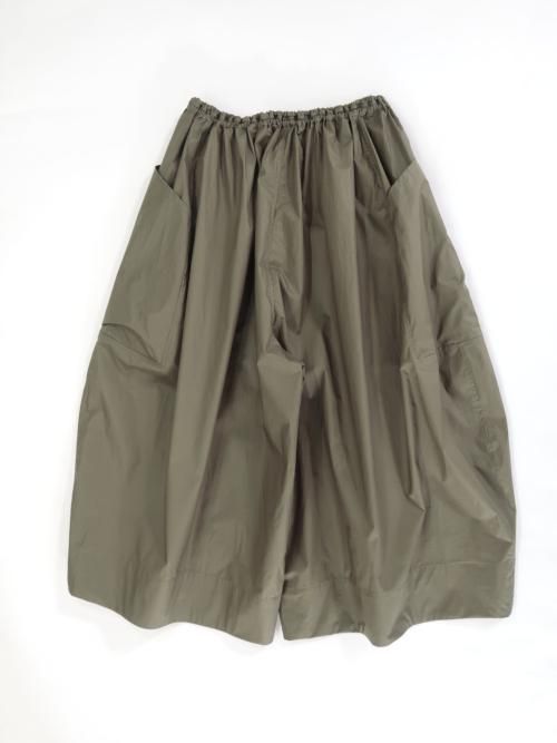 TENNE HANDCRAFTED MODERN big pocket culottes(カーキグリーン