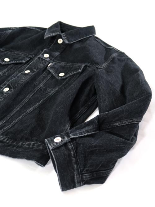HERILL HL Denim Jacket(Black Vintage)【ユニセックス