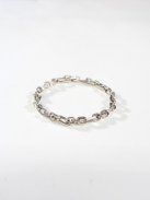 VINTAGE JEWERLY EURO Silver Bracelet #6387FR