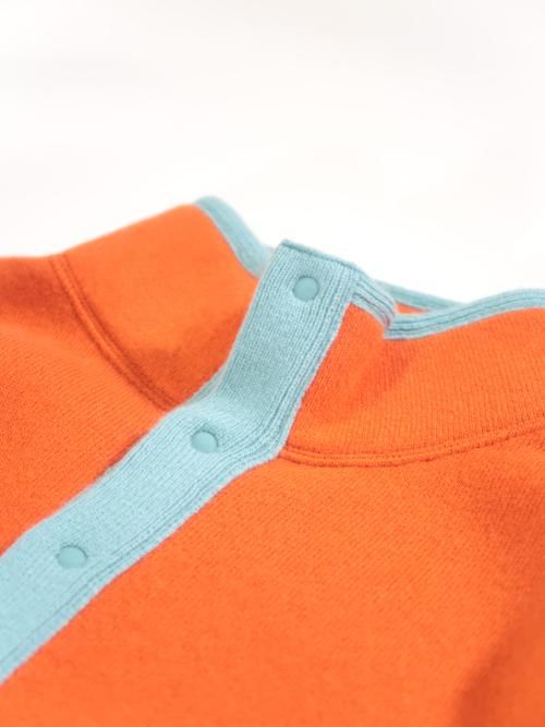HERILL Duofold Pullover(Orange)【ユニセックス】 - BAZAAR by HERILL Duofold Pullover(Orange)【ユニセックス】 - BAZAAR by