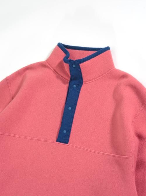 HERILL Duofold Pullover(Pink)【ユニセックス】 - BAZAAR by HERILL Duofold Pullover(Pink)【ユニセックス】 - BAZAAR by