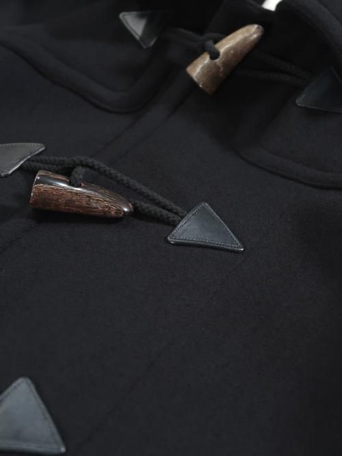 HERILL Blacksheep Duffle Coat(Black navy)【ユニセックス