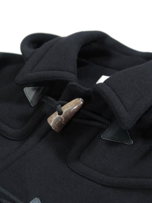 HERILL Blacksheep Duffle Coat(Black navy)【ユニセックス