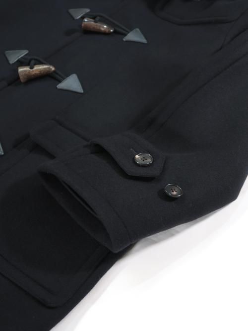 HERILL Blacksheep Duffle Coat(Black navy)【ユニセックス