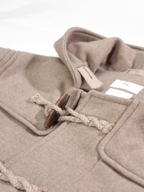 HERILL Natural cashmere Duffle Coat(Natural)【ユニセックス