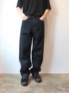 YAECA ヤエカ ビッグタックキュロット ワイドパンツ 黒 M 匿名配送