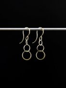 Melissa Joy Manning Chain Earrings(Short/Gold)