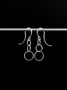 Melissa Joy Manning Chain Earrings(Short/Silver)