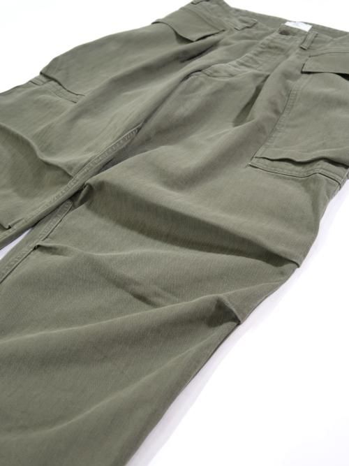 HERILL M43 HBT pants(オリーブドラブ)【ユニセックス HERILL M43 HBT pants(オリーブドラブ)【ユニセックス