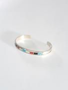 VINTAGE JEWERLY USA ZUNI Silver Bangle #8211usn