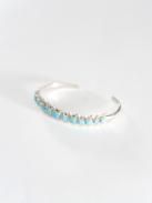 VINTAGE JEWERLY USA NAVAJO Silver Bangle #8213usn