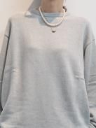 VINTAGE JEWERLY EURO Silver Necklace #6177uk