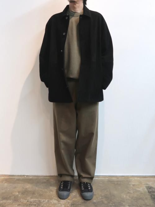 ジャケット・アウター HERILL Goat suede Jacket 2 HERILL Goat suede Jacket(Black)【ユニセックス】 - BAZAAR by