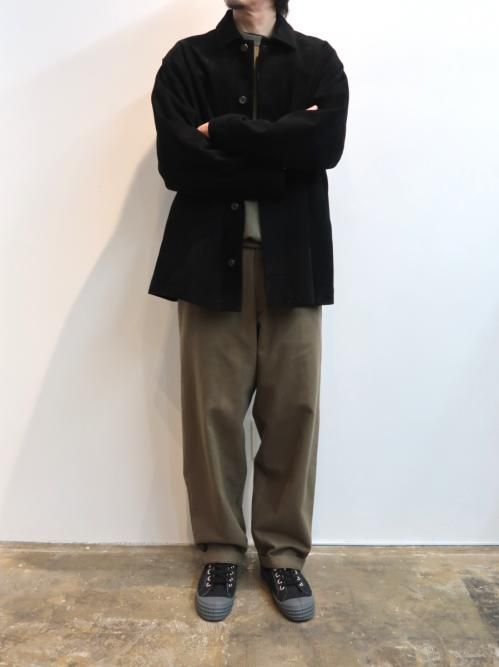 HERILL Goat suede Jacket(Black)【ユニセックス】 - BAZAAR by