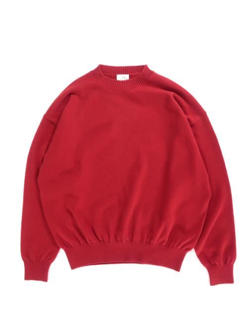 トップス HERILL Cashmere Norwegian Sweater Red/2 HERILL American deadstock Cashmere Sweater(Red)【ユニセックス