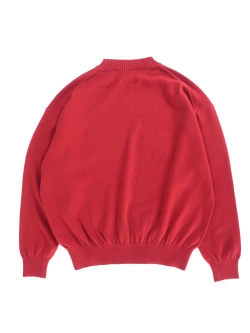 HERILL American deadstock Cashmere Sweater(Red)【ユニセックス