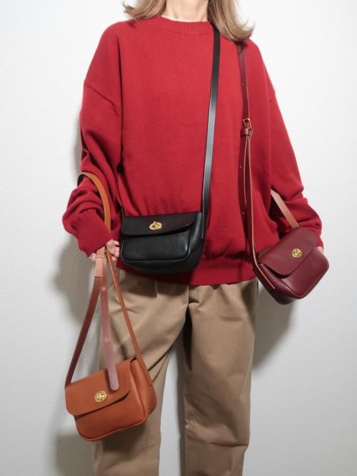 トップス HERILL Cashmere Norwegian Sweater Red/2 HERILL Cashmere Norwegian Sweater Red/2