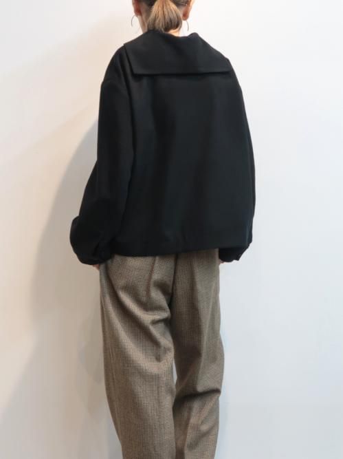 TENNE HANDCRAFTED MODERN sailor pullover(ブラック) - BAZAAR by