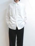 HERILL U.S.N Chambray Shirts(White)ڥ˥å