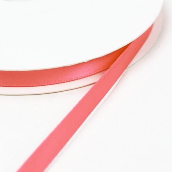 ダブルサテンリボン コーラルローズ 25yd 6mm 210 sewg-dsr