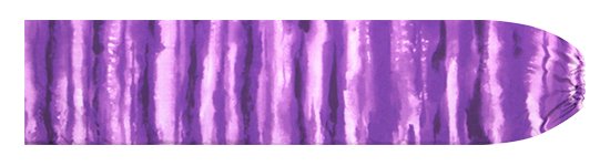 紫のパウスカートケース イリカイ柄 pcase-2774PP【メール便可】★オーダーメイド