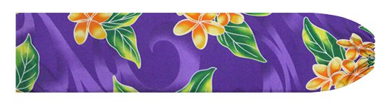 紫のパウスカートケース プルメリア柄 pcase-2809PP 【メール便可】★オーダーメイド 【re2301】