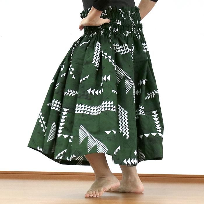 Amazon.co.jp: フラダンス パウスカート 切替 74cm カヒコ