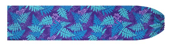 紫のパウスカートケース パラパライ柄 pcase-2847PP 【メール便可】★オーダーメイド
