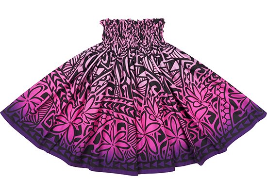 紫とピンクのパウスカート ティアレ・トライバル・グラデーション柄 spau-2853PPPi