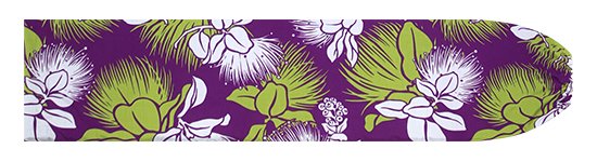紫のパウスカートケース レフア柄 pcase-2851PPWH 【メール便可】★オーダーメイド