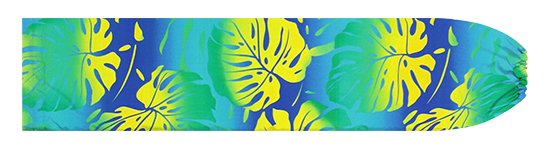 青と黄色のパウスカートケース モンステラ・グラデーション柄 pcase-2862BLYW 【メール便可】★オーダーメイド