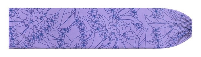 パウスカートケース 紫 ハイビスカス プルメリア レイ pcase-2892PP 【メール便可】★オーダーメイド