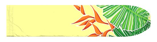 パウスカートケース 黄色 モンステラ バナナリーフ pcase-2870YW 【メール便可】 ★既製品 Lサイズ