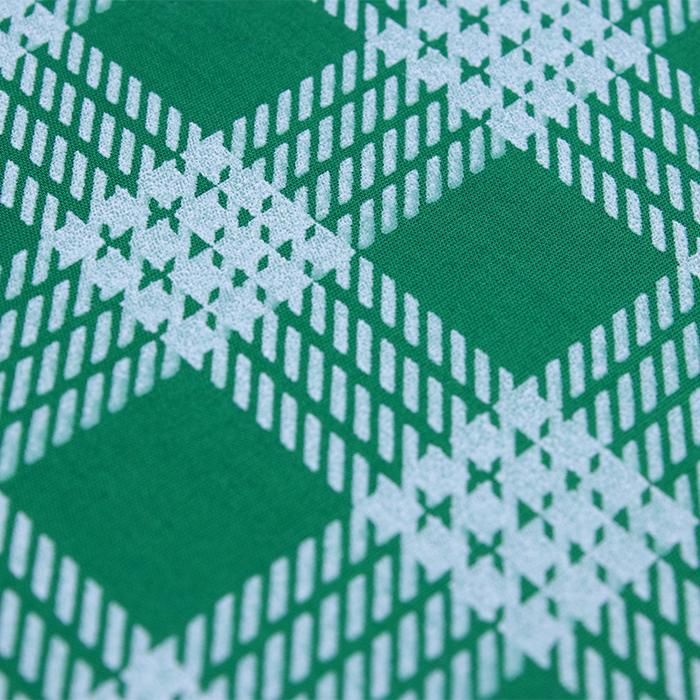 カラーマッチ】ハワイアンファブリック パラカ柄 ビリジアン fab-K0006