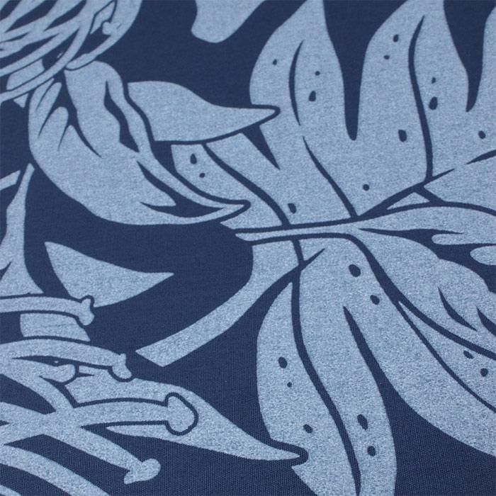 レフア・ラウアエ総柄　ハワイアン柄浴衣　パウスカート生地 レフア・ラウアエ総柄 ハワイアン柄浴衣 パウスカート生地 楽天