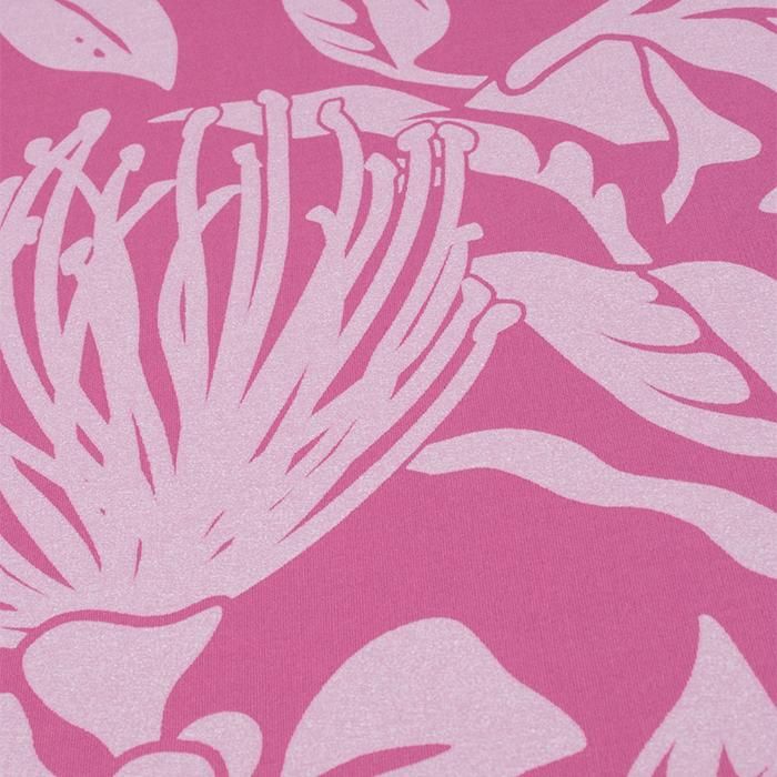 レフア・ラウアエ総柄　ハワイアン柄浴衣　パウスカート生地 カラーマッチ】パウスカート レフア・ラウアエ総柄 ネイビー