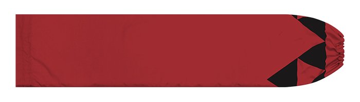 【カラーマッチ】  パウスカートケース マウナ柄 カーディナルレッド pcase-K0008-cardinalred 【メール便可】★オーダーメイド