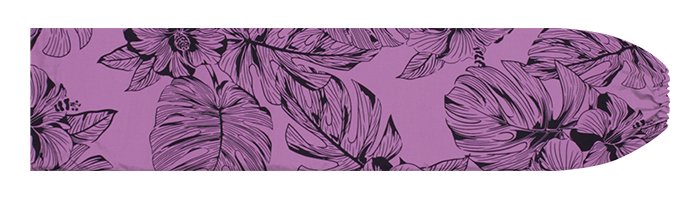 パウスカートケース 紫 モンステラ ハイビスカス pcase-2909PP 【メール便可】★オーダーメイド