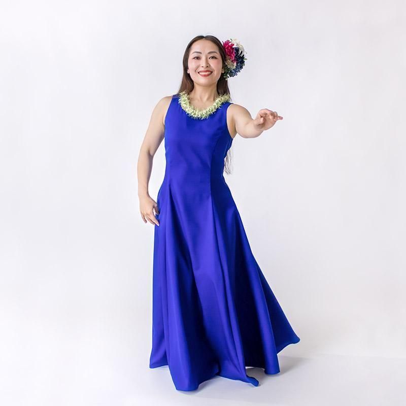 フラダンス Jude スリーブレス フラドレス hlds-25120ds アムンゼン 【オーダーメイド