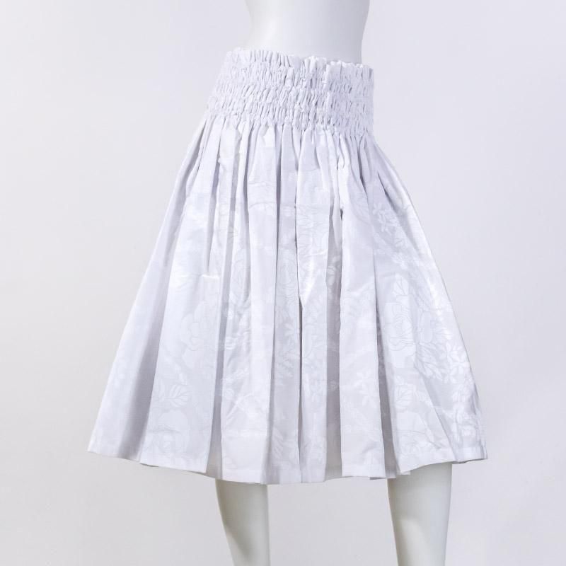 オータムセール】パウスカート 白 ローズ・ピカケレイ柄 spau