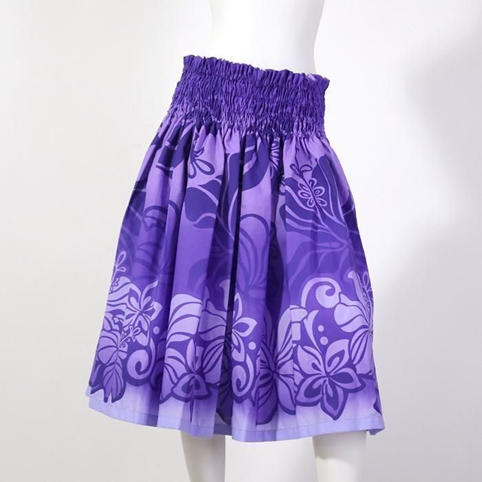 パウスカート 紫 ハイビスカス・グラデーション柄 spau-2955PPPP