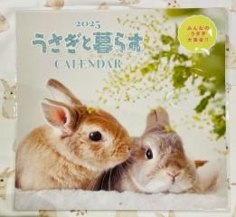 うさぎと暮らすcalendar 22 壁掛け式 うさぎさんの食にこだわる専門店 ｒａｂｂｉｔ ｈｅａｒｔ