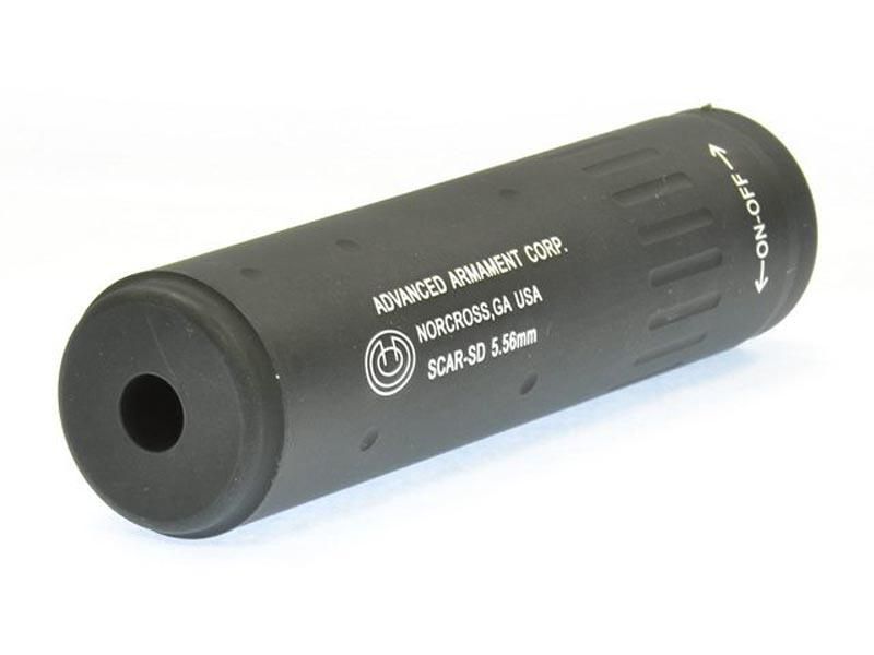 PPS】AACサイレンサー&フラッシュハイダーセット/155-38mm (14mm