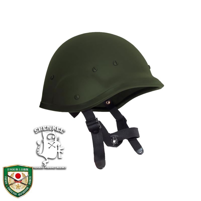 Shenkel 自衛隊装備 式鉄帽 タイプ ハードシェル ヘルメット Headgear Ver 2 Od ミリタリーギア Blackburn ブラックバーン