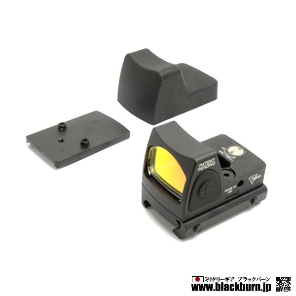 Trijicon RMRタイプ オープン ダットサイト【20mmレール/GLOCKマウント 付属】BK -  ミリタリーギア【BlackBurn】ブラックバーン